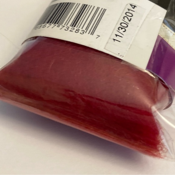 6 Dimensions FeltWorks 100% Wool Roving Orange Tomato Red 0.25oz Needle Felting - Picture 6 of 16